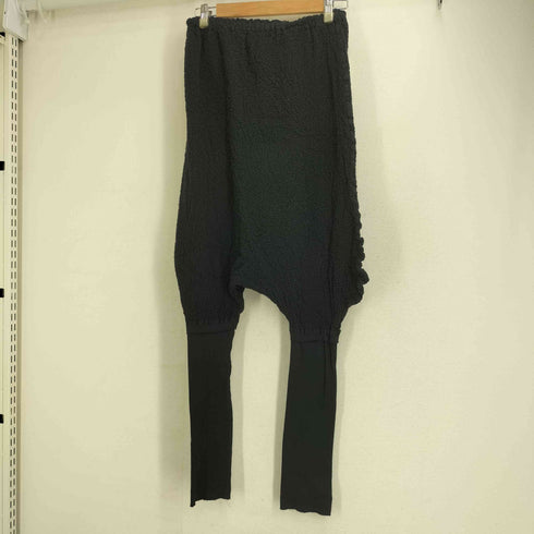 ミー イッセイミヤケ me ISSEY MIYAKE 1991 90s 縮絨プリーツ サルエルパンツ レディース