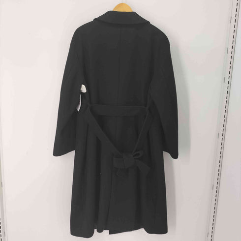 MEWORK ベルテッドロングコート レディース LL