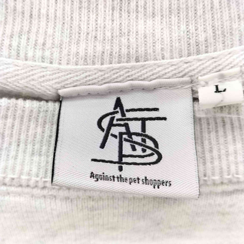 against the pet shoppers FIND LOVE SWEAT NAVY メンズ JPN:L