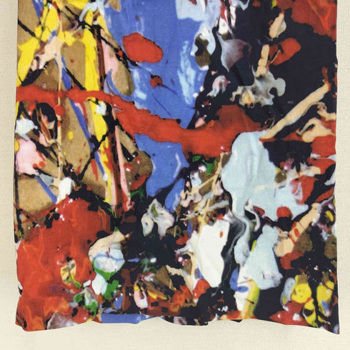 スポーツマックス SPORTMAX Max Mara Multicolar Abstract Printed Crepe Midi Skirt マルチカラープリントスカート レディース J 42