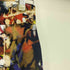 スポーツマックス SPORTMAX Max Mara Multicolar Abstract Printed Crepe Midi Skirt マルチカラープリントスカート レディース J 42