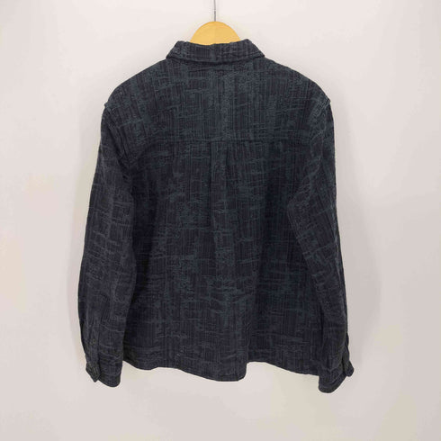 ザラ ZARA OVERDYED JACQUARD SHIRT メンズ import:M