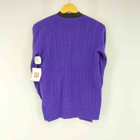ポロラルフローレン POLO RALPH LAUREN スモールポニー刺繍 Vネックケーブルニット メンズ import:S