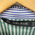ザラ ZARA ストライプ クレイジーパターン ワンピース レディース import:L
