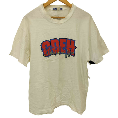 グッドイナフ GOODENOUGH GOODENOUGH UK 90S トライバルタグ GDEH サウンド プリント S/S Tシャツ メンズ JPN:L