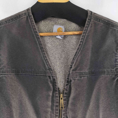 カーハート Carhartt 裏ボアダックベスト メンズ import:XL