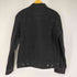 ザラ ZARA ブラックデニムジャケット メンズ import:L
