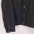 ザラ ZARA ブラックデニムジャケット メンズ import:L