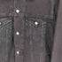 ザラ ZARA ブラックデニムジャケット メンズ import:L