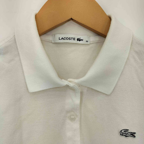 ラコステ LACOSTE スリムフィット ストレッチ ポロシャツ レディース JPN:36