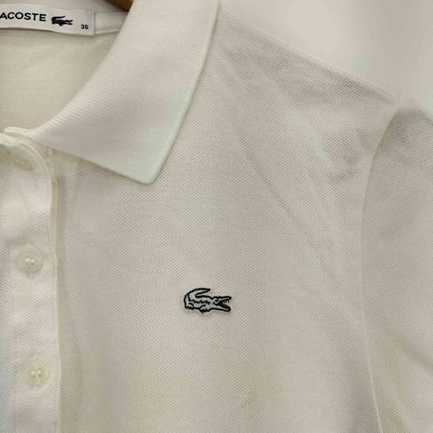 ラコステ LACOSTE スリムフィット ストレッチ ポロシャツ レディース JPN:36