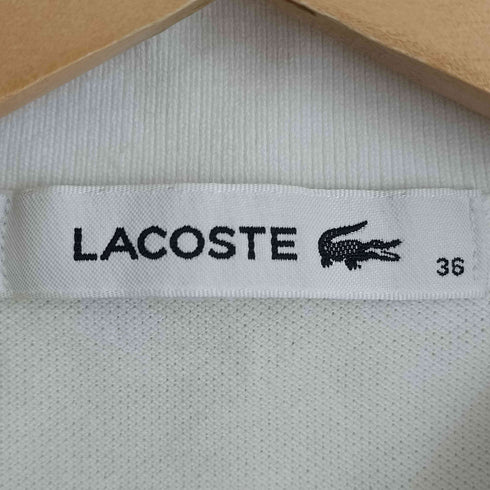 ラコステ LACOSTE スリムフィット ストレッチ ポロシャツ レディース JPN:36