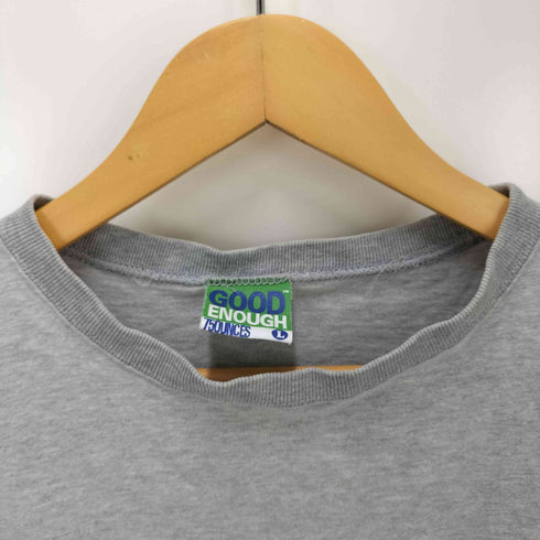 グッドイナフ GOODENOUGH 90S 750UNCESタグ スリーブ ロゴ プリント L/S Tシャツ メンズ JPN:L