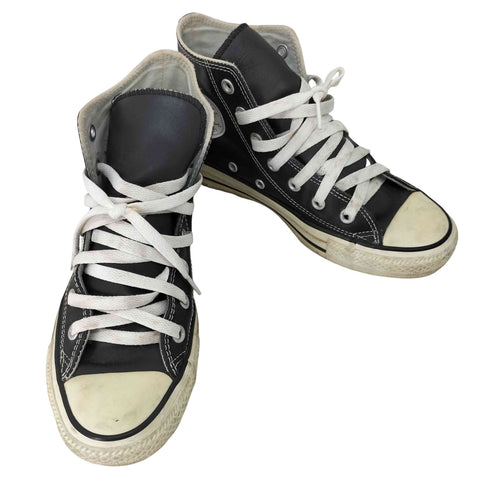 コンバース CONVERSE LEATHER ALL STAR HI ハイカットスニーカー レディース JPN:24