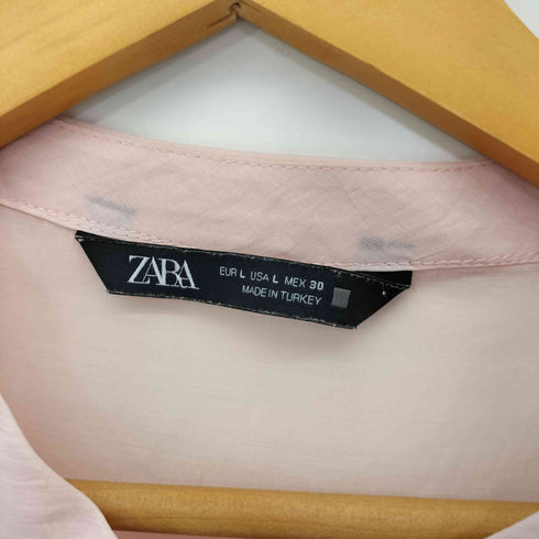 ザラ ZARA フリル ブラウス レディース import:L