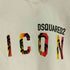 ディースクエアード DSQUARED2 23SS WHITE COTTON ICON SWEATSHIRT ホワイト コットン イコン スウェット メンズ import:M