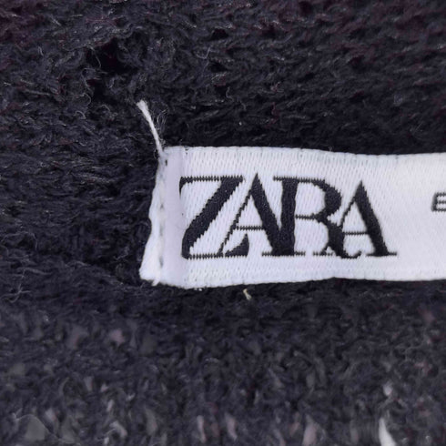 ザラ ZARA ダメージ加工 ニットシャツ メンズ US L