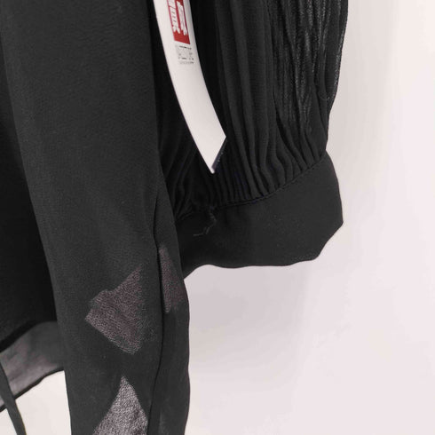 ザラ ZARA レース装飾 シースルー ブラウス レディース import:M