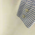 トミーヒルフィガー TOMMY HILFIGER CLASSIC FIT ワンポイント刺繍 ストライプ柄 長袖シャツ レディース import:M
