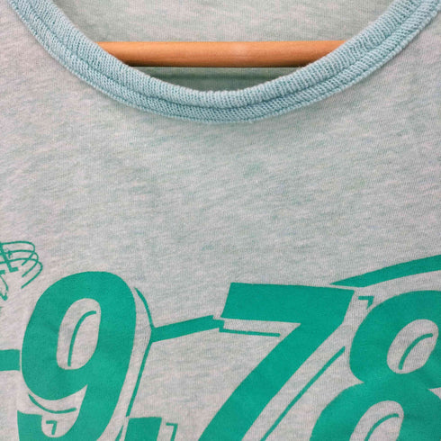 ディーゼル DIESEL ダメージ加工 リンガー S/S Tシャツ レディース import:S