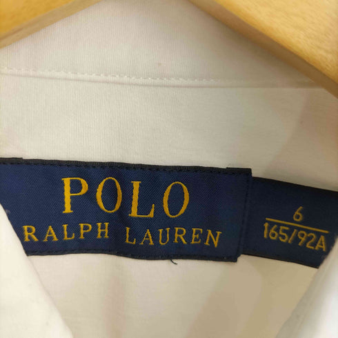 ポロラルフローレン POLO RALPH LAUREN ポニー刺繍 バックダーツ 長袖シャツ レディース UK:6