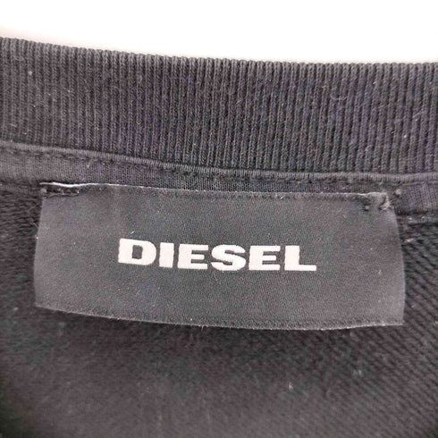 ディーゼル DIESEL MAGIC SQUARES UNIT AS-1507-3 ロゴ プリント L/S プルオーバー クルーネック スウェット メンズ import:L