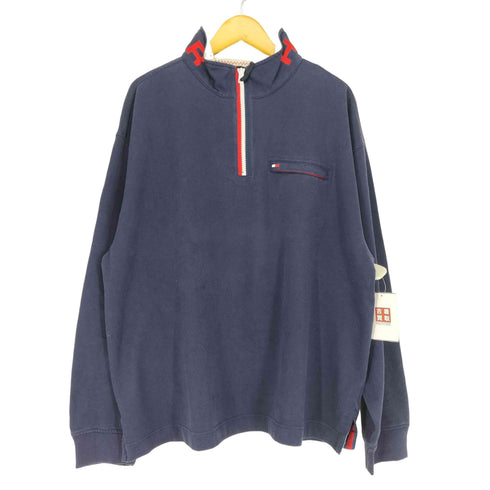 トミーヒルフィガー TOMMY HILFIGER ハイネックハーフジッププルオーバー メンズ JPN:XXL
