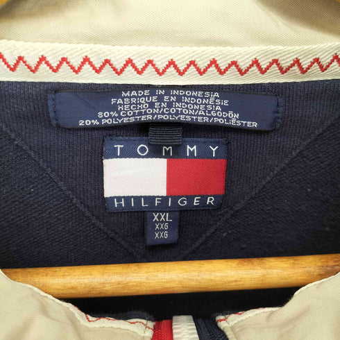 トミーヒルフィガー TOMMY HILFIGER ハイネックハーフジッププルオーバー メンズ JPN:XXL