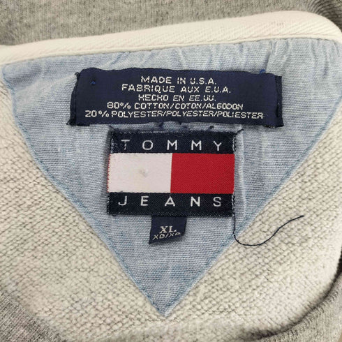 トミーヒルフィガー TOMMY HILFIGER USA製 フロントプリントスウェット メンズ JPN:XL