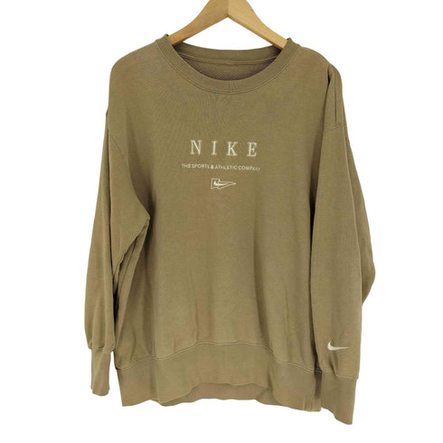 ナイキ NIKE 23AW OS CREW NCPS T100 ロゴ スウッシュ 刺繍 スウェット レディース import:L
