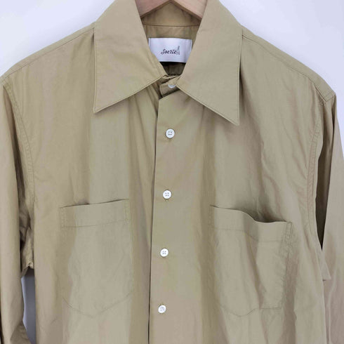 ソエルテ soerte 22SS オーバーサイズ ロールアップ シャツ メンズ JPN:2