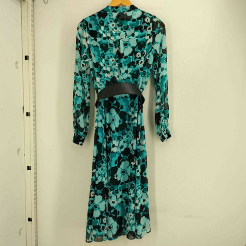マイケルコース Michael Kors Floral Chiffon Shirt dress 花柄 シアー シャツ ワンピース レディース import:XS