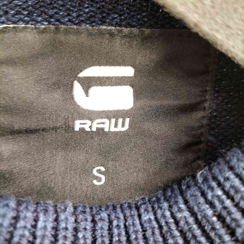 ジースターロー G-STAR RAW DADIN INDIGO R KNIT L/S メンズ import:S
