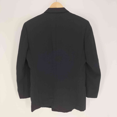 Formal Wear 裏地 鶴 総柄 背抜き ダブル ブレスト テーラード ジャケット メンズ