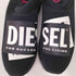 ディーゼル DIESEL ロゴステッカー スリッポン レディース JPN:24