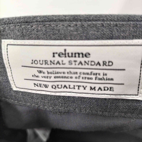 ジャーナルスタンダードレリューム JOURNAL STANDARD relume T/Rツープリーツワイドトラウザース レディース JPN:38