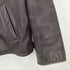 PRESTON & YORK GENUINE LAMB SKIN ラム ジップアップ レザージャケット メンズ import:M