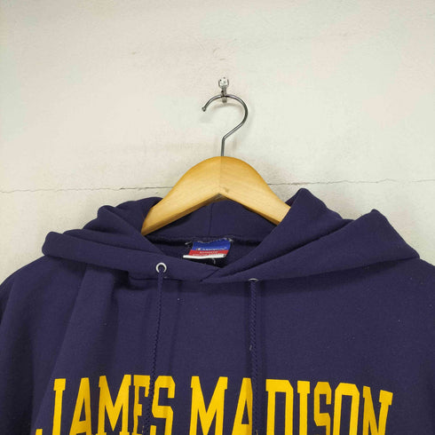 チャンピオン Champion JAMES MADISON UNIVERSITY フロントプリントプルオーバーパーカー メンズ JPN:XL
