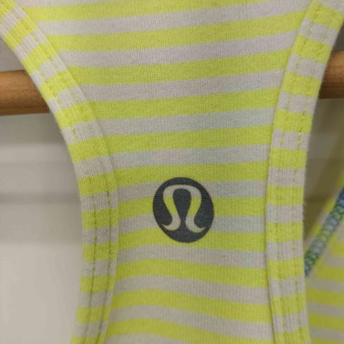 ルルレモン lululemon ボーダー タンクトップ レディース
