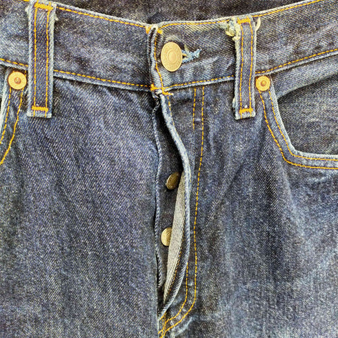 リーバイス Levis 90S USA製 501 ボタン裏553 刻印 ボタンフライ デニム パンツ SAN BENITO サンベニート工場 93年製 脇割 メンズ W29 L32