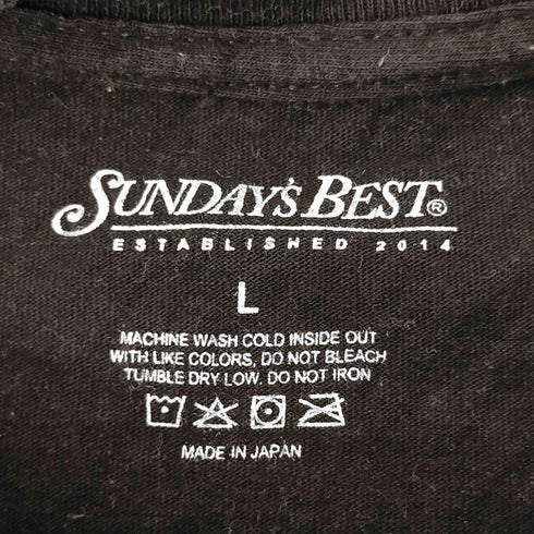 サンデイズベスト SUNDAYS BEST light ogawa yohei Tシャツ メンズ JPN:L