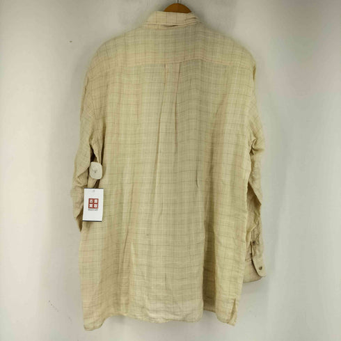 ポールスチュアート Paul Stuart リネンチェックシャツ メンズ JPN:XL