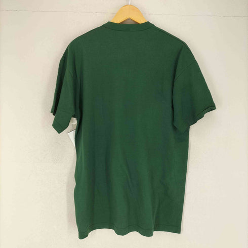 ラッセルアスレチック RUSSELL ATHLETIC LINCOLN フロントプリントハーフボタンS/S TEE メンズ JPN:L