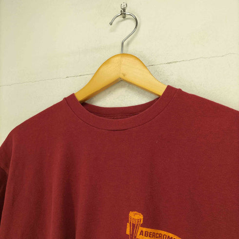 アバクロンビーアンドフィッチ Abercrombie & Fitch 両面プリントS/S TEE メンズ JPN:L