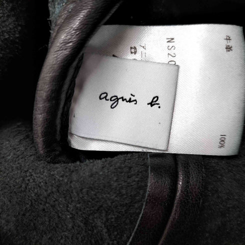 アニエスベー agnes b. NS20-01 olive ショルダーバッグ レディース