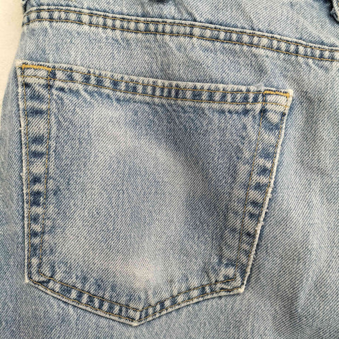 ランズエンド LANDS END 90s MADE IN USA バギーデニムパンツ メンズ 35