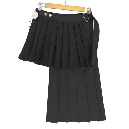 アンダースンベル Andersson Bell DOBLE PLEATED WRAP SKIRT ダブル プリーツ ラップ スカート レディース 36