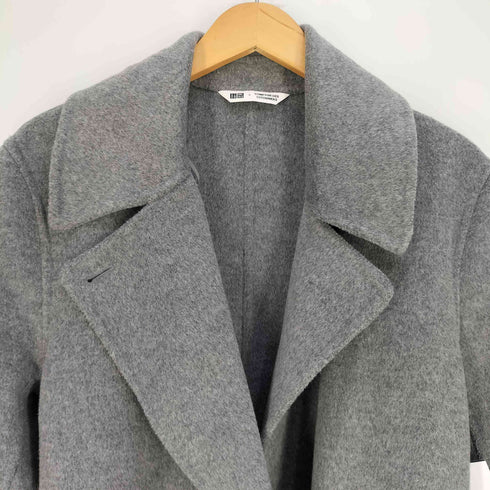 ユニクロ UNIQLO ダブルフェイスラップコート レディース JPN:S