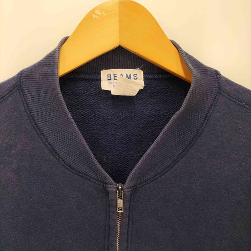 ビームス BEAMS 90S 青文字タグ ジップアップ スウェット ジャケット メンズ JPN:L