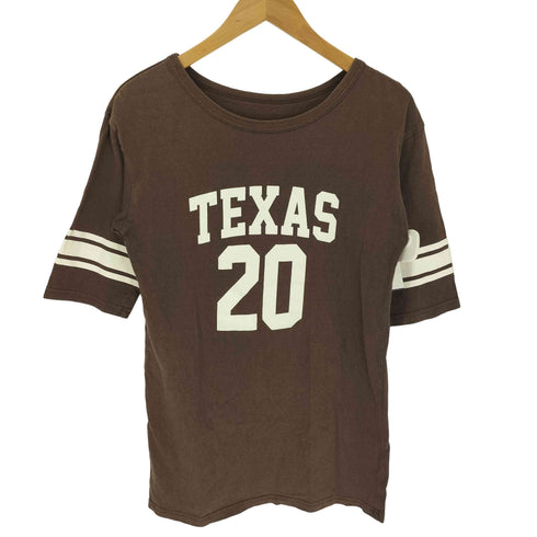 ドゥーズィエムクラス DEUXIEME CLASSE 19SS TEXAS 20 ナンバリング フットボール Tシャツ レディース